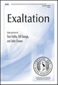 Exaltation SATB choral sheet music cover